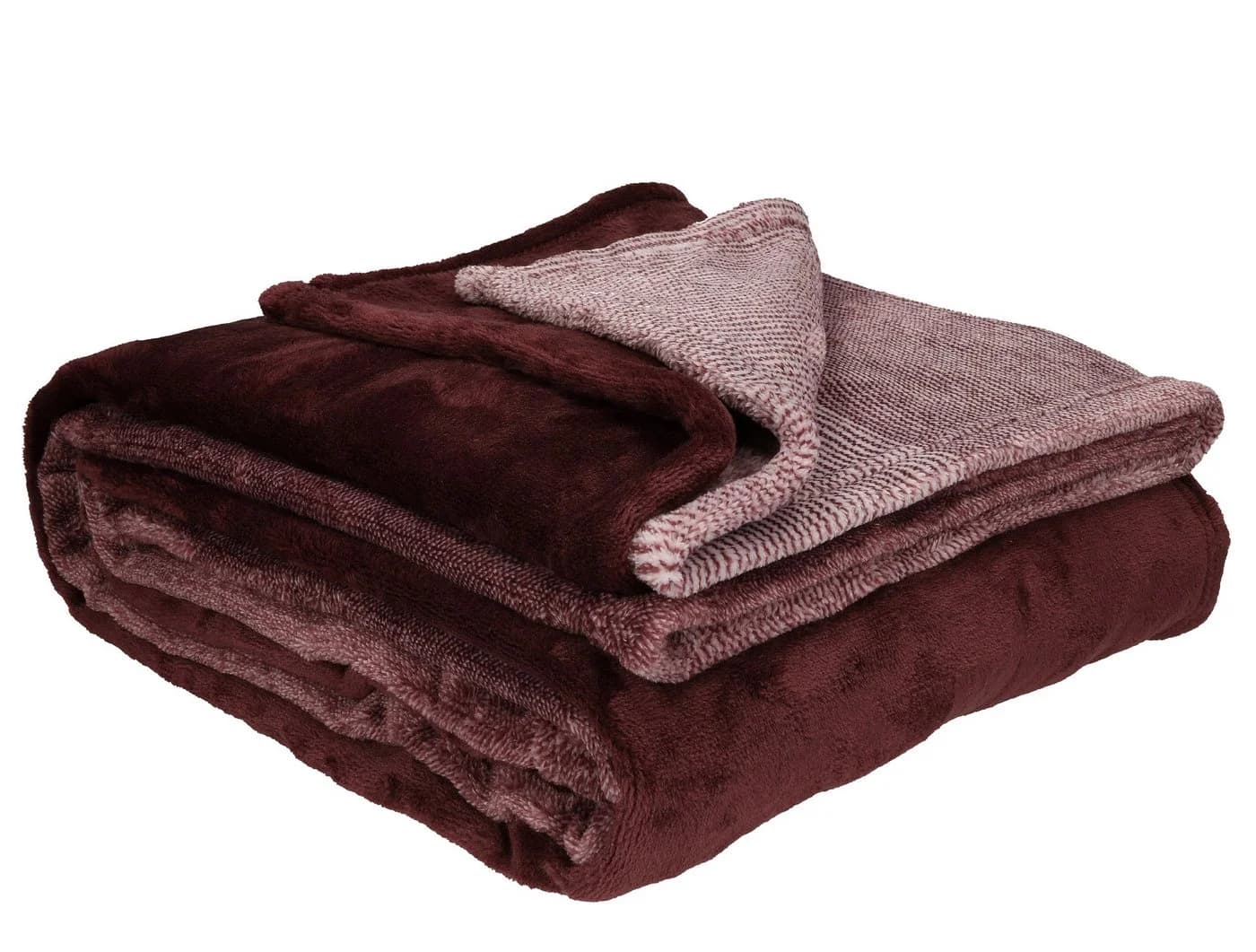Betz Wohndecke Kuscheldecke Rot XXL 140x190 cm - Bild 2