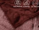 Betz Wohndecke Kuscheldecke Rot XXL 140x190 cm Bild 3