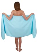 Betz Saunatuch XXL 80x200 cm 100% Baumwolle PALERMO Türkis Bild 2