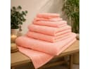Betz Handtuch Set 6-TLG. Palermo 100% Baumwolle Orange Bild 1