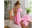 Betz Handtuch-Set Palermo 6-tlg. 100% Baumwolle Rosa Bild 4