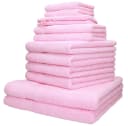 Betz Handtuch-Set Palermo 12-tlg. Rosa 100% Baumwolle Bild 2