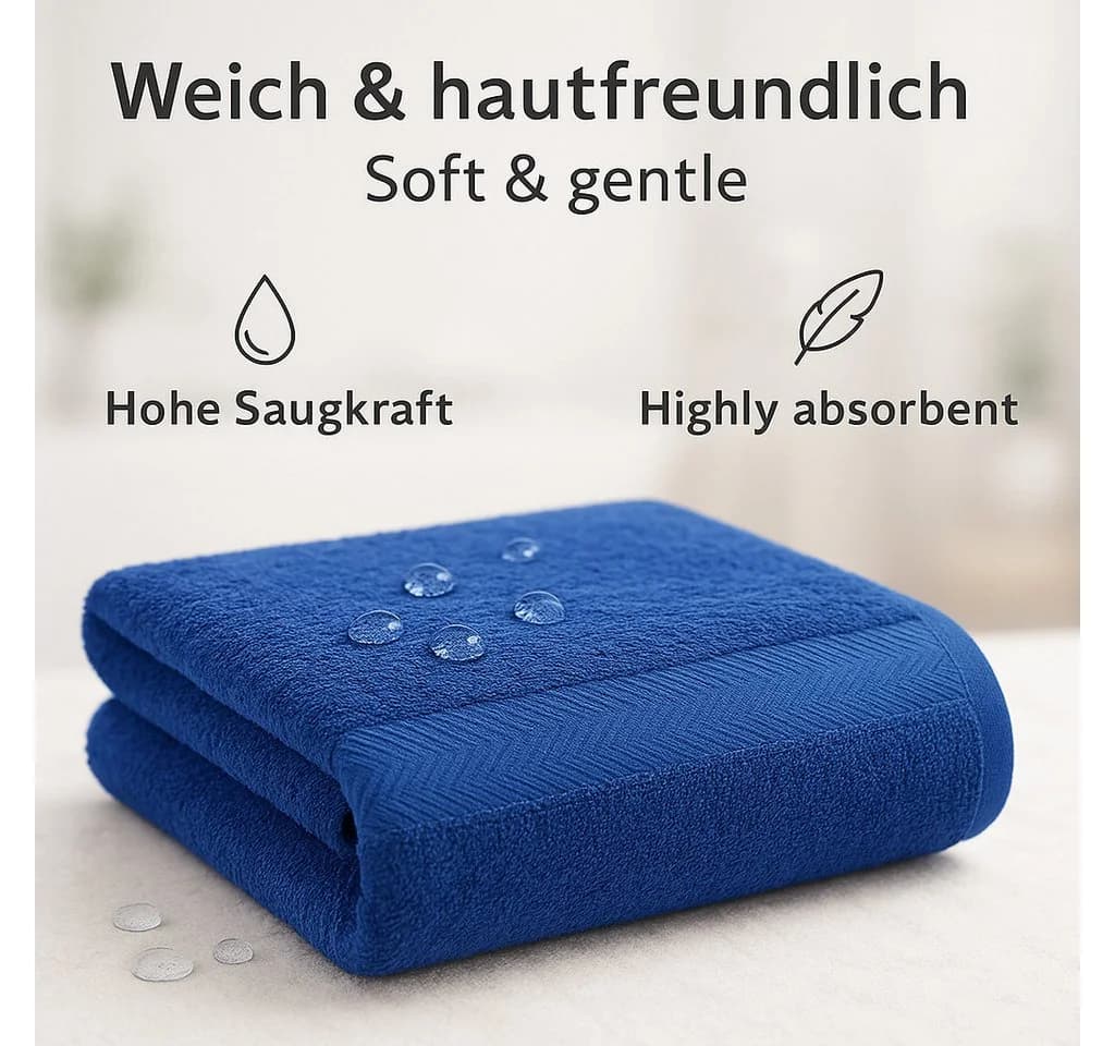 Betz Saunatuch XXL 80x200 cm 100% Baumwolle PALERMO Serie - Bild 3