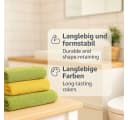 Betz Premium Handtuch-Set 12-tlg. 100% Baumwolle Honiggelb/Avocadogrün Bild 5