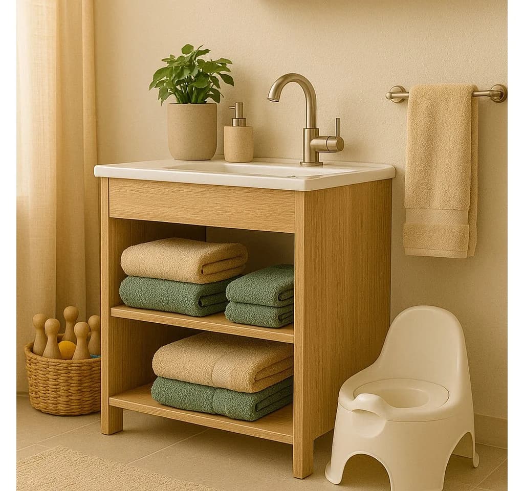 Betz Premium Handtuch-Set 12-tlg. 100% Baumwolle Sand/Tannengrün - Bild 3
