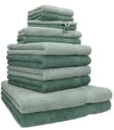 Betz Handtücher Premium Set 12-tlg. 100% Baumwolle Grün Bild 2