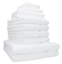 Betz Handtuch-Set Premium 12-tlg. 100% Baumwolle Weiß Bild 2