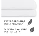 Betz Handtuch-Set Premium 12-tlg. 100% Baumwolle Weiß Bild 4