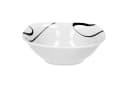 Van Well Müslischale 6er Set Galaxy 14,3cm Weiß/Schwarz Porzellan Bild 1