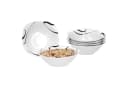 Van Well Müslischale 6er Set Galaxy 14,3cm Weiß/Schwarz Porzellan Bild 2