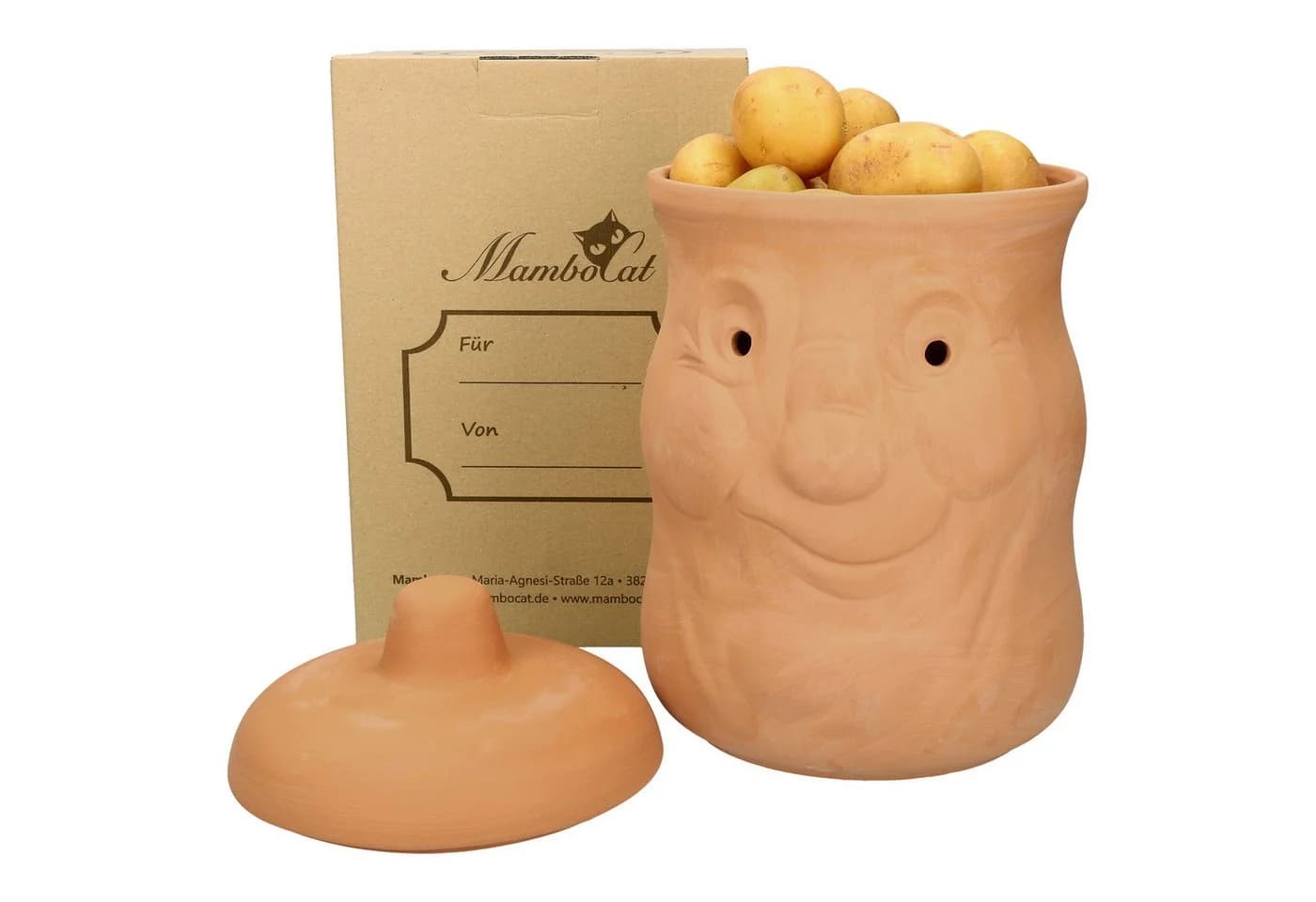 MamboCat Kartoffeltopf Karl Terrakotta Steingut - Bild 5