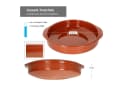 MamboCat Tapas-Schale 2er Set Cazuela Braun Ton mit Griffen Bild 5