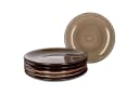 MamboCat Frühstücksteller 6er Set Grey 19,5cm Steingut Bild 1