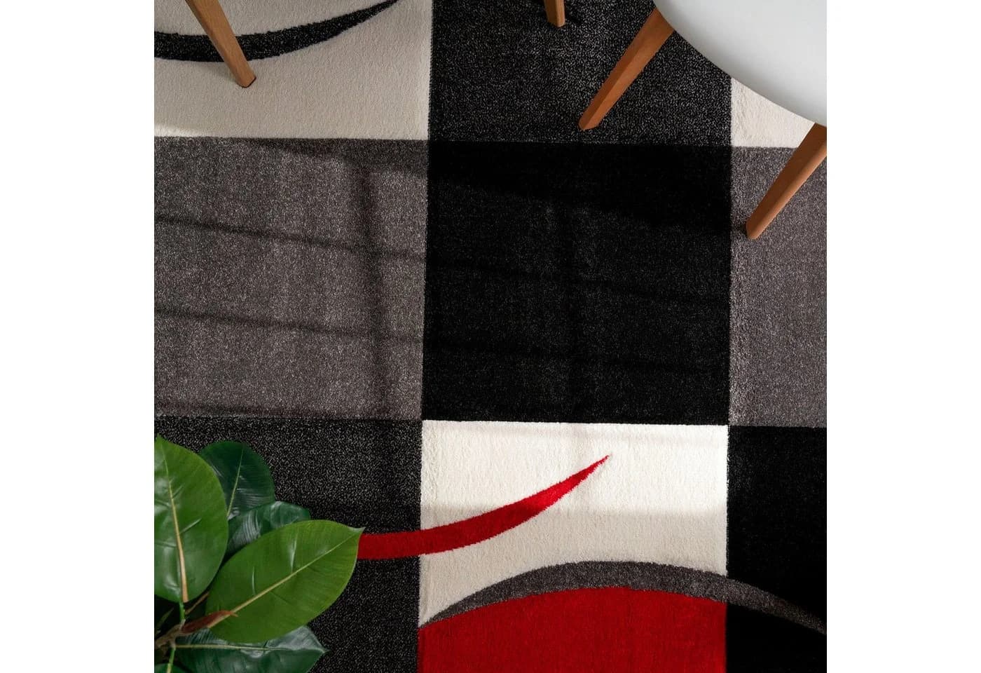 Paco Home Teppich Diamond 665, 3D-Design, Karo Muster - Bild 3