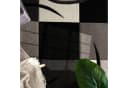 PACO HOME Teppich Diamond 665 Schwarz/Weiß 3D-Design Kurzflor Bild 5