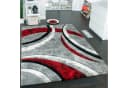 Paco Home Teppich Brillance 758 Rot Grau Modernes Design Bild 2