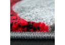 Paco Home Teppich Brillance 758 Rot Grau Modernes Design Bild 3