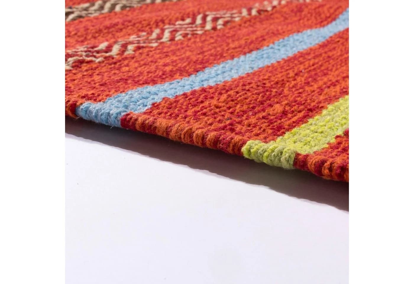 Paco Home Teppich Kilim 213 Wendeteppich Baumwolle Gestreift - Bild 4