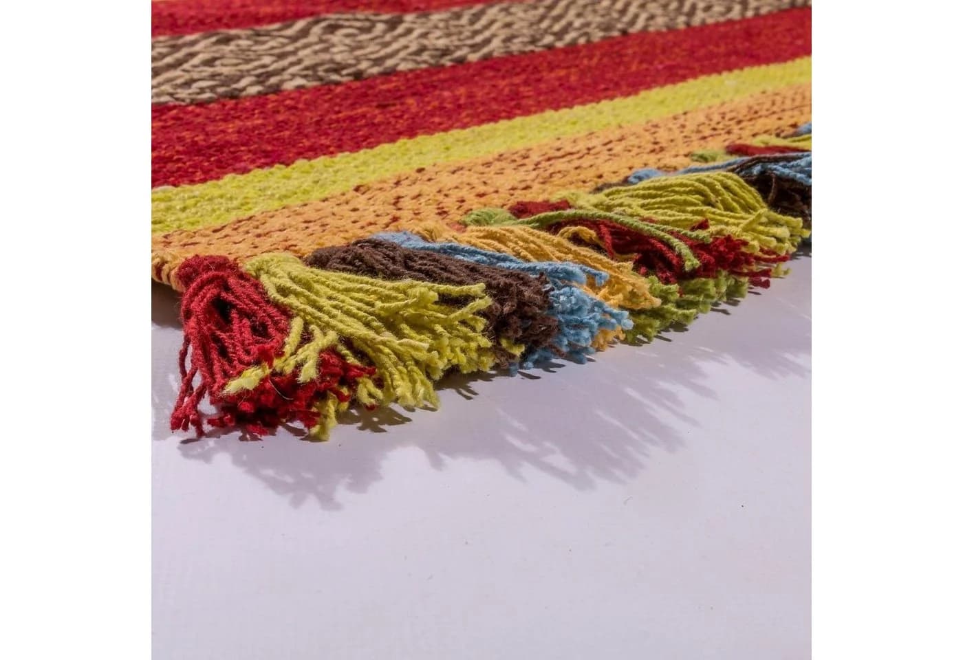 Paco Home Teppich Kilim 213 Wendeteppich Baumwolle Gestreift - Bild 5