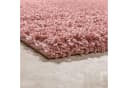 PACO HOME Teppich Twister 500 Pink Uni Hochflor Shaggy Bild 4