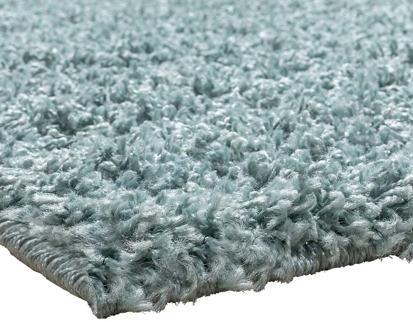 PACO HOME Teppich Twister 500 Shaggy Uni türkis-blau - Bild 3