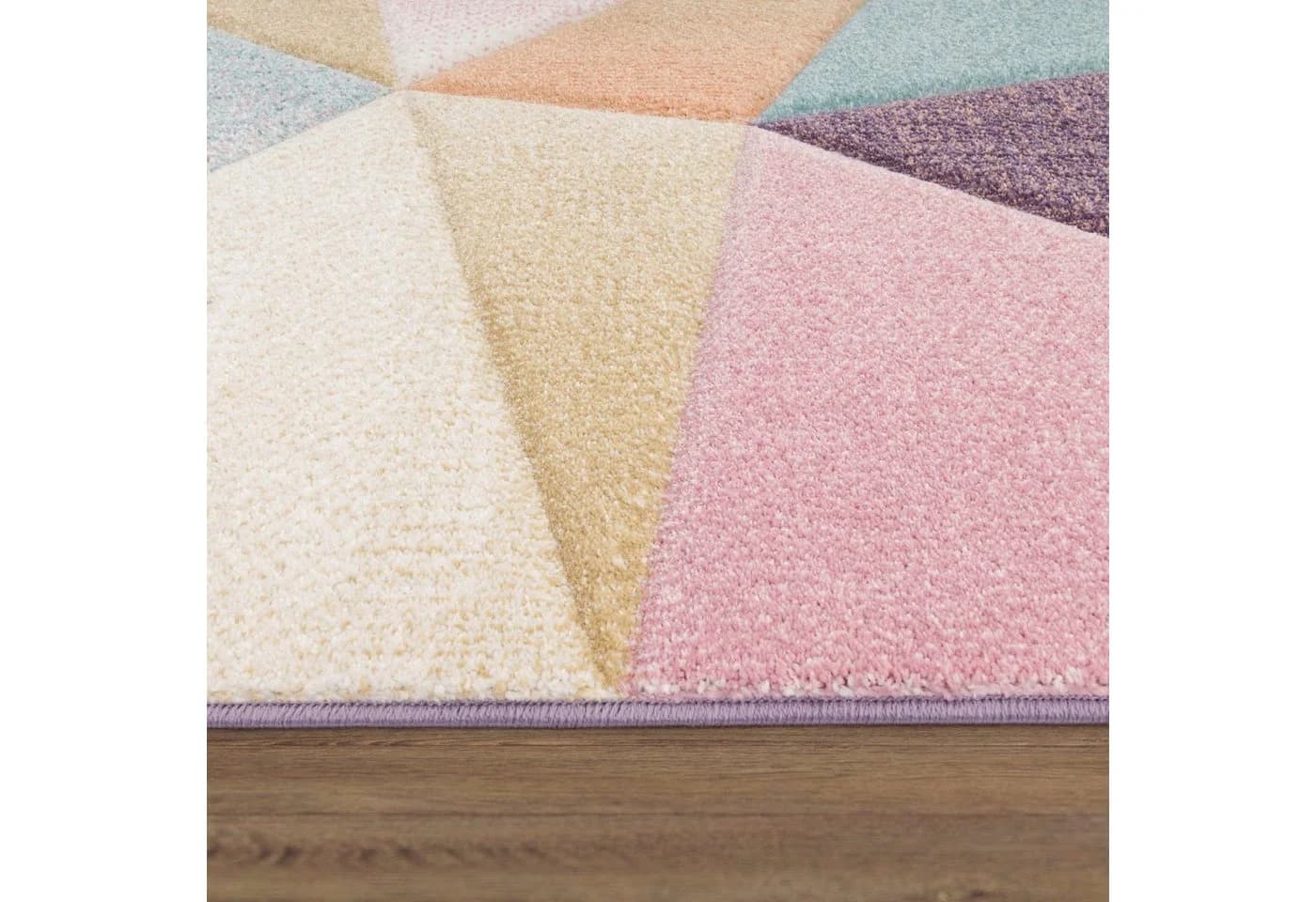 PACO HOME Teppich Kosy 310 Bunt Pastell Modern Geometrisch - Bild 4
