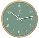 Holzwerk Designer Wanduhr 30 cm Massivholz Quarzwerk Analog Bild 2