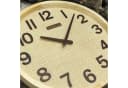 Holzwerk Wanduhr BOHO Rattan Designer Loft Holz Quarzuhr 30 cm Bild 4