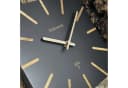 Holzwerk Funkwanduhr Eckige Designer Loft Wanduhr 25 cm Bild 4