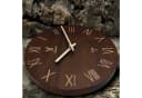 Holzwerk Funkwanduhr LAUENAU Holz Wanduhr 40 cm Ø Römische Ziffern Bild 1