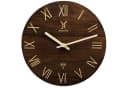 Holzwerk Funkwanduhr LAUENAU Holz Wanduhr 40 cm Ø Römische Ziffern Bild 2