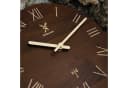 Holzwerk Funkwanduhr LAUENAU Holz Wanduhr 40 cm Ø Römische Ziffern Bild 4