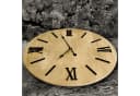 Holzwerk Wanduhr MERZIG Loft XXL Holz Quarzuhr 60 cm Durchmesser Bild 1
