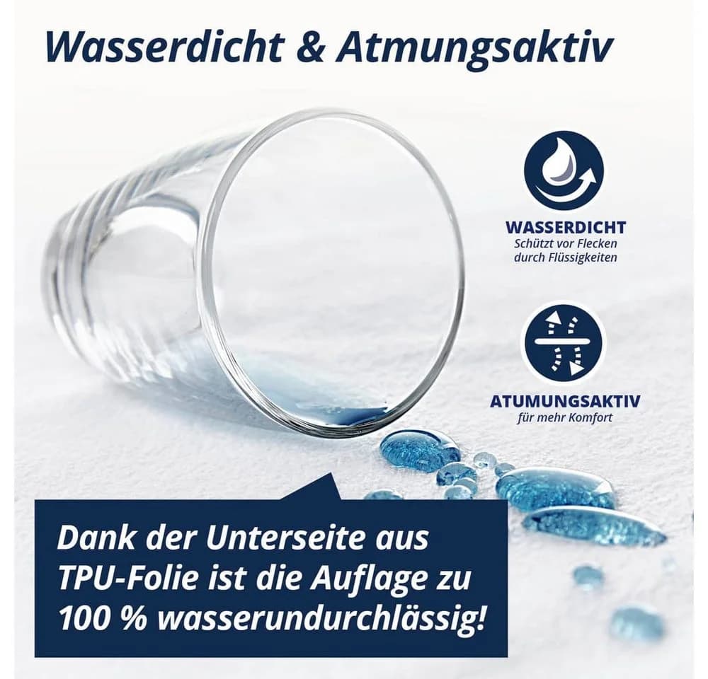 Lumaland Matratzenschoner Wasserundurchlässige Matratzenauflage - Bild 3