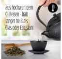 Lumaland Teekanne Set 8-teilig Schwarz Gusseisen Tetsubin Bild 1