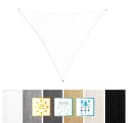 Lumaland Sonnensegel Dreieckig 3x3x3m Weiß HDPE UV-Schutz Bild 2