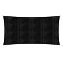Lumaland Sonnensegel 5x7m Schwarz HDPE UV-Schutz Bild 2