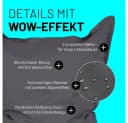 Lumaland Sitzsack XXL 380L Grau Wasserfest Indoor Outdoor Bild 5