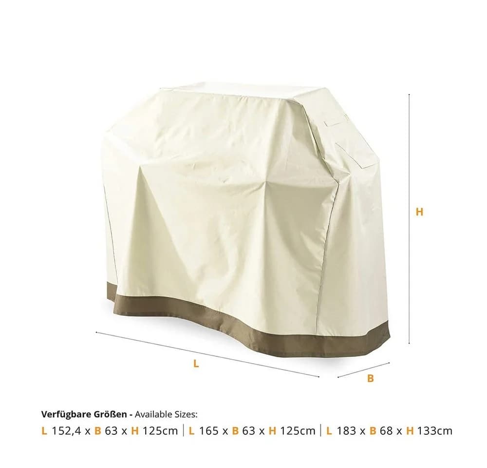 Lumaland Gartenmöbel-Schutzhülle Wasserdicht UV-beständig Grau/Beige - Bild 4