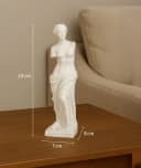 Kremers Schatzkiste Venus von Milo Dekofigur Alabaster 24 cm Weiß Bild 3