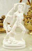 Kremers Schatzkiste Dekofigur Alabaster Herkules Weiß Bild 1