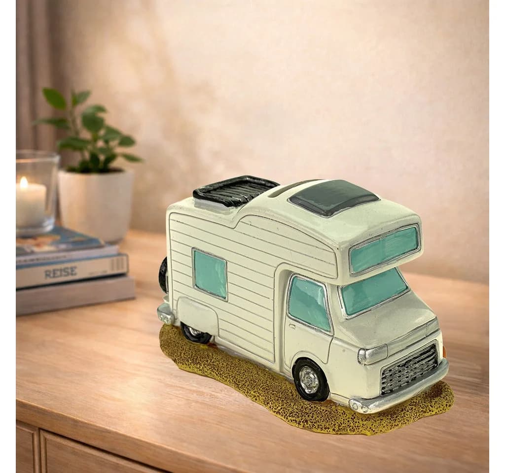 Kremers Schatzkiste Wohnmobil Spardose XXL 19 cm - Bild 5