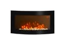HOMCOM Elektrokamin Wandkamin LED-Flamme 2-stufig dimmbar Bild 2