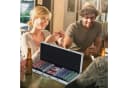 HOMCOM Pokerkoffer Konstruktions-Spielset mit 500 Chips Silber Bild 1