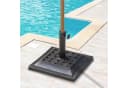 Outsunny Sonnenschirmständer 9kg Bronze mit Adaptern Bild 2