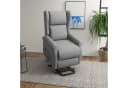 HOMCOM Elektrischer Relaxsessel mit Aufstehhilfe Grau 135° Liegefunktion Bild 2