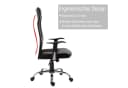 Vinsetto Schreibtischstuhl Bürostuhl Ergonomisch Schwarz mit Wippmechanik Bild 5