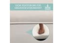 HOMCOM Polsterbank Grau mit stabiler MDF-Konstruktion Bild 5