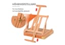 Vinsetto Staffelei Atelierstaffelei Winkelverstellbar Faltbar mit Schublade Bild 4