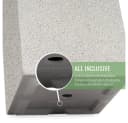 Pflanzwerk® Pflanzkübel TUB Premium Fiberglas Blumenkübel Frostbeständig Bild 4
